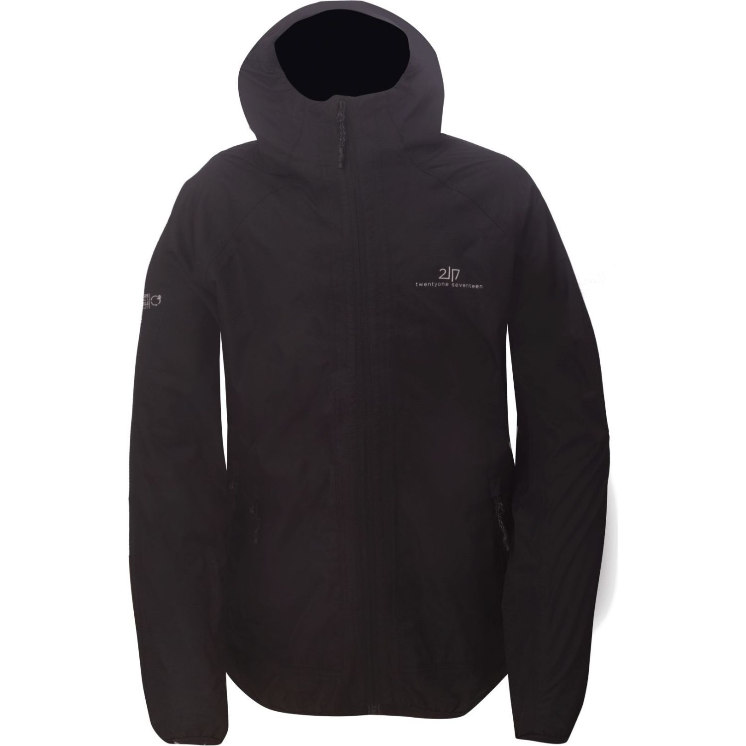 2117 of Sweden Klacken, rainjacket, junior, black