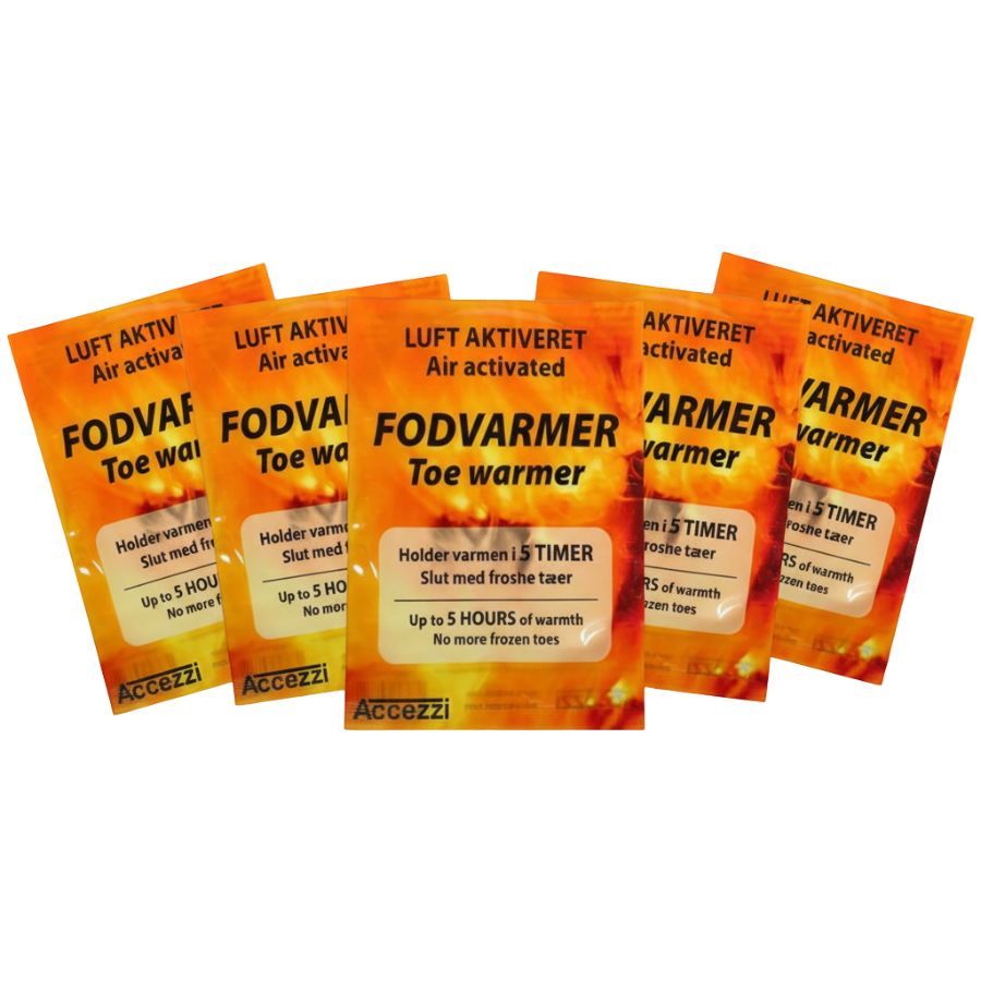 Accezzi Toe Warmer, 5 pairs