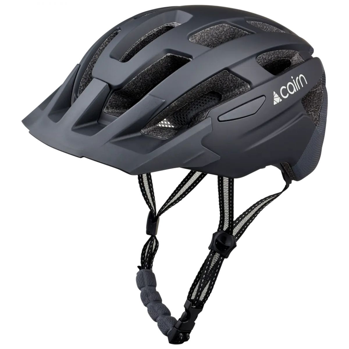 Cairn Prism XTR II, cykling helmet, mat black triangle