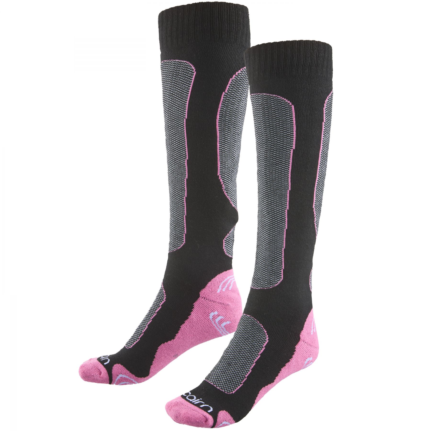 Cairn Spirit, ski socks, black/pink