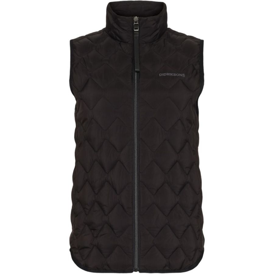 Didriksons Evy, hybrid vest, women, black