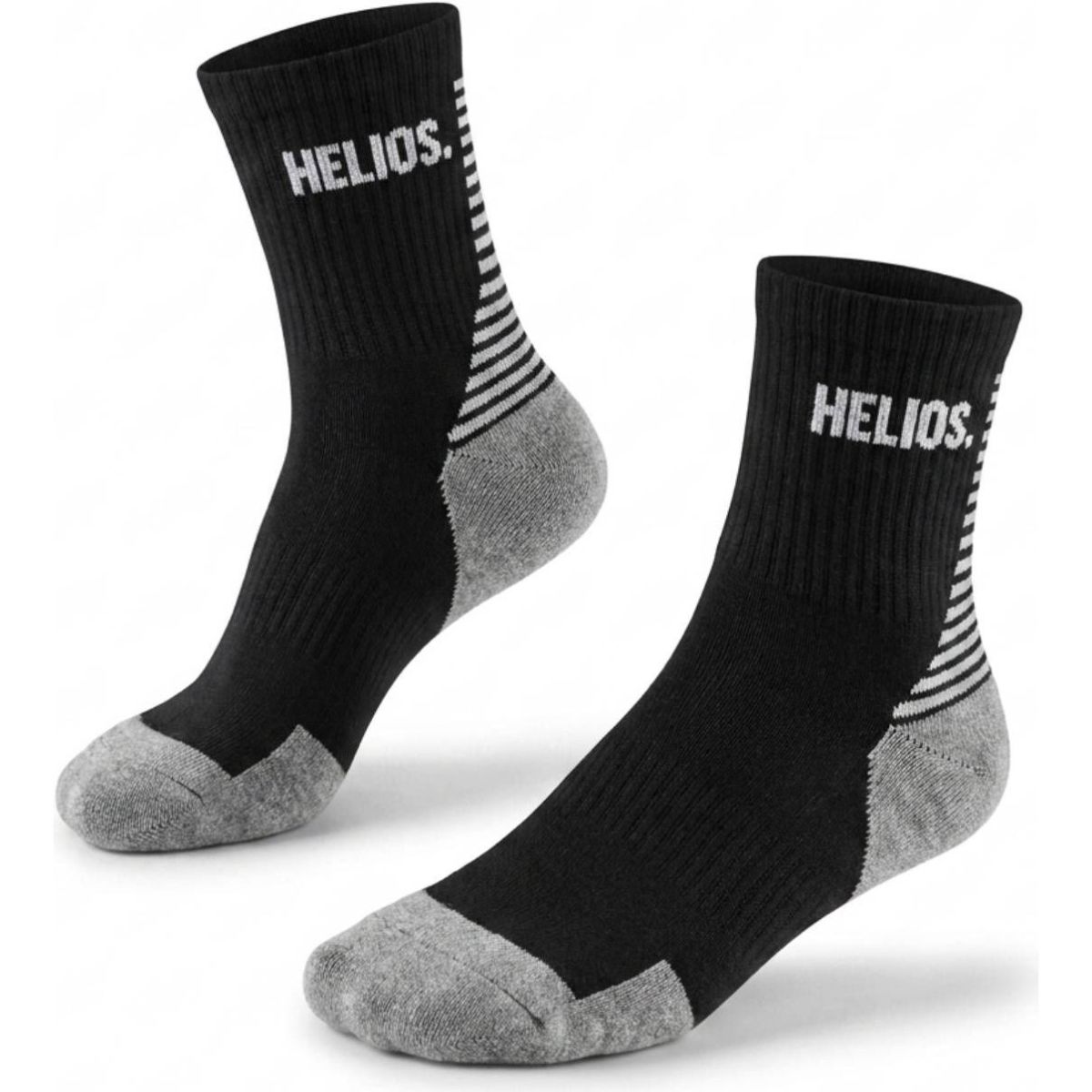 HELIOS Coolmax, running socks, black