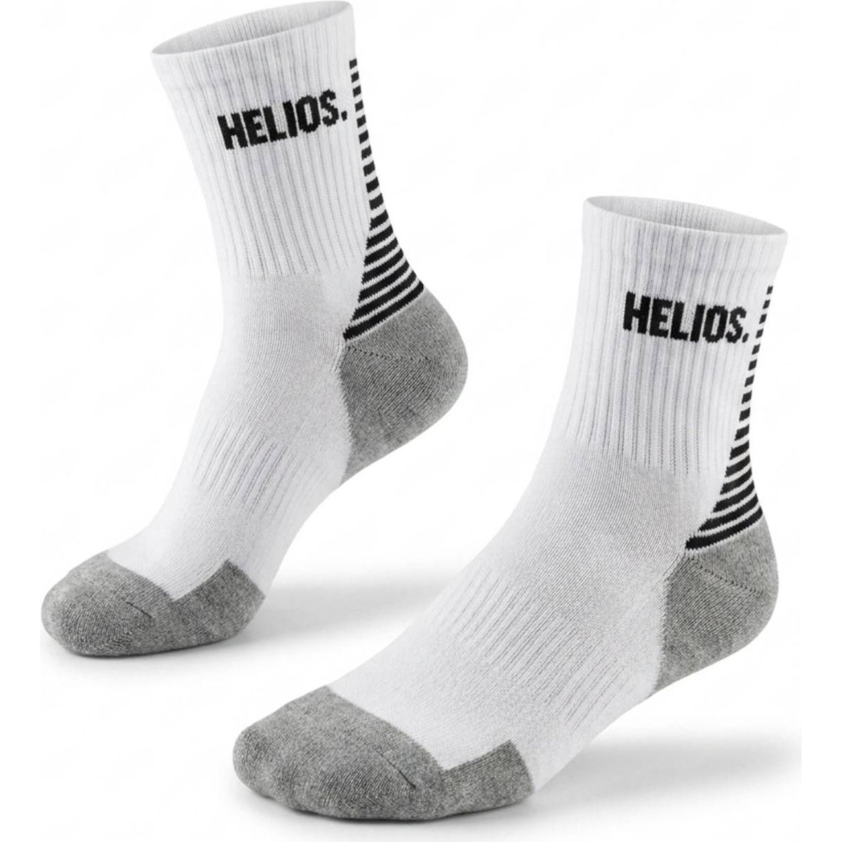 HELIOS Coolmax, running socks, white
