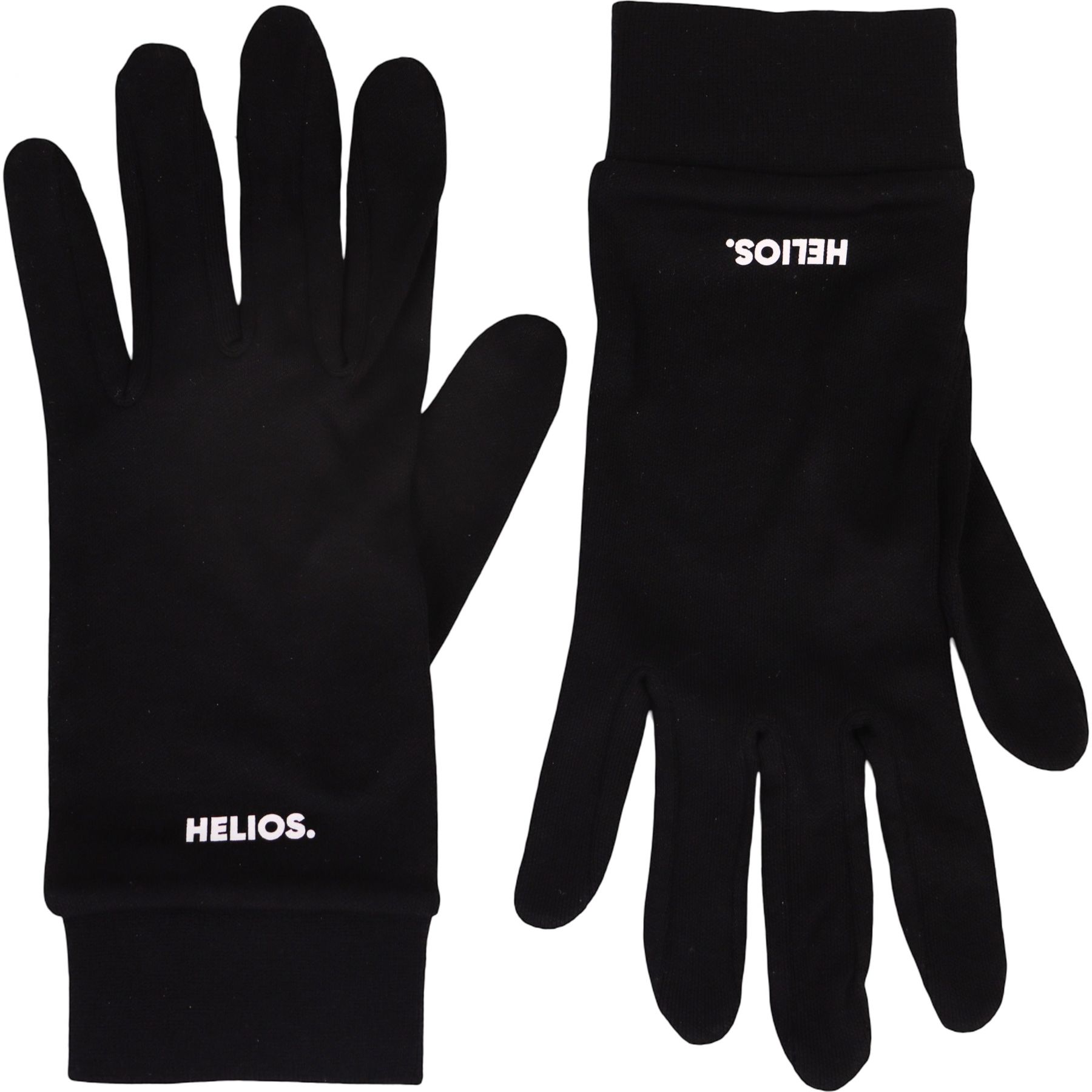 Helios Silk Glove, liner gloves, black