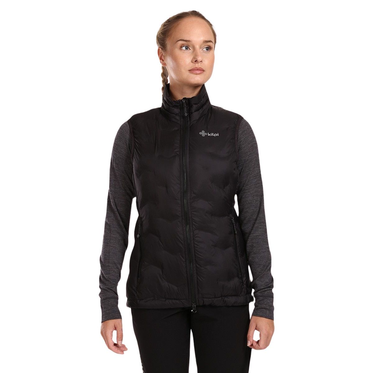 Kilpi Nai, insulated vest, women, black