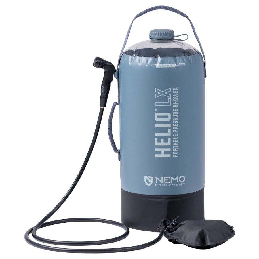 Nemo Helio LX Pressure Shower, light blue