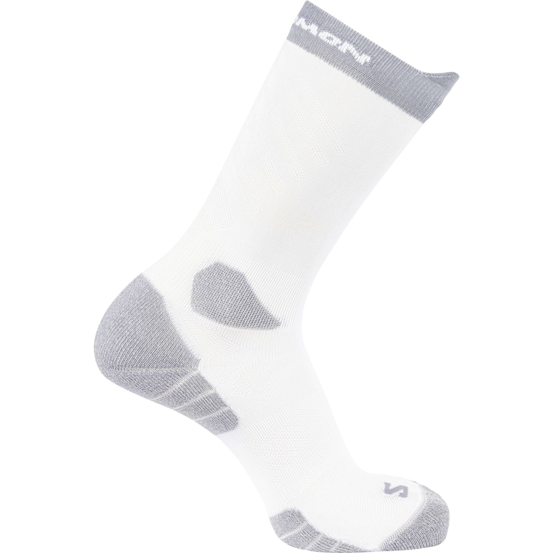 Salomon Aero Crew, running socks, white