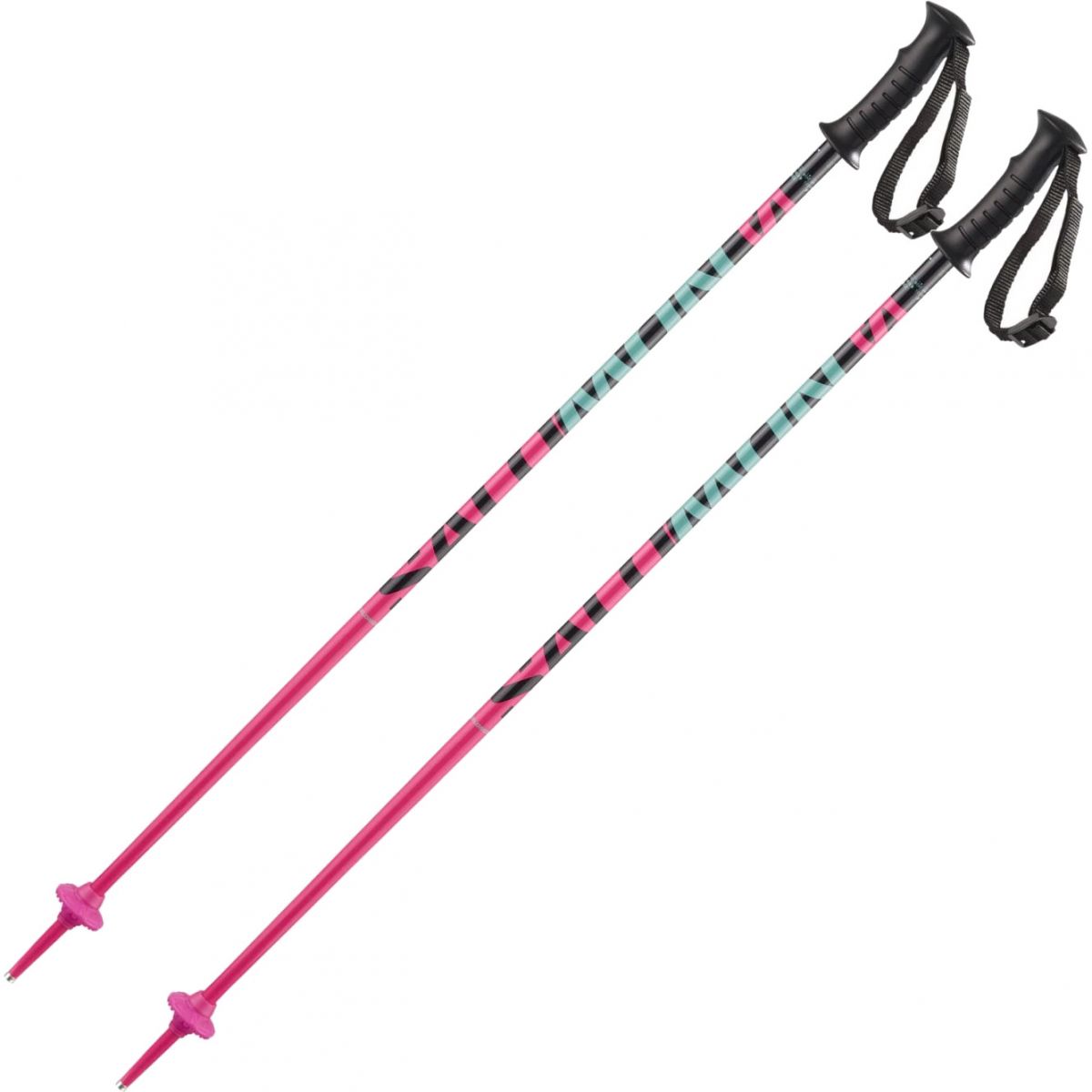 Salomon Kaloo, ski pole, junior, pink