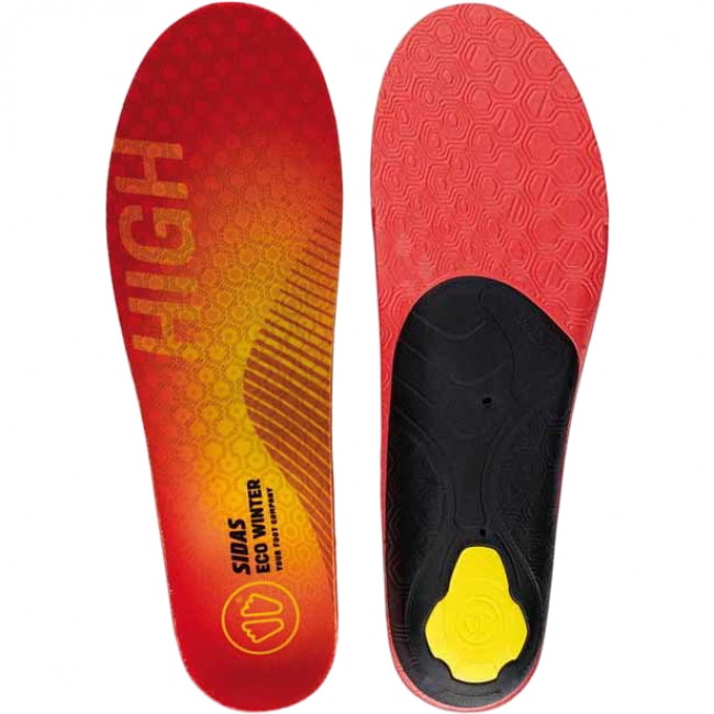 Sidas 3feet Eco Winter High, insole, red